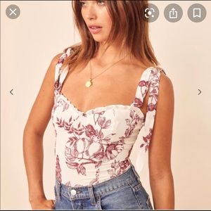Reformation Blanca Top